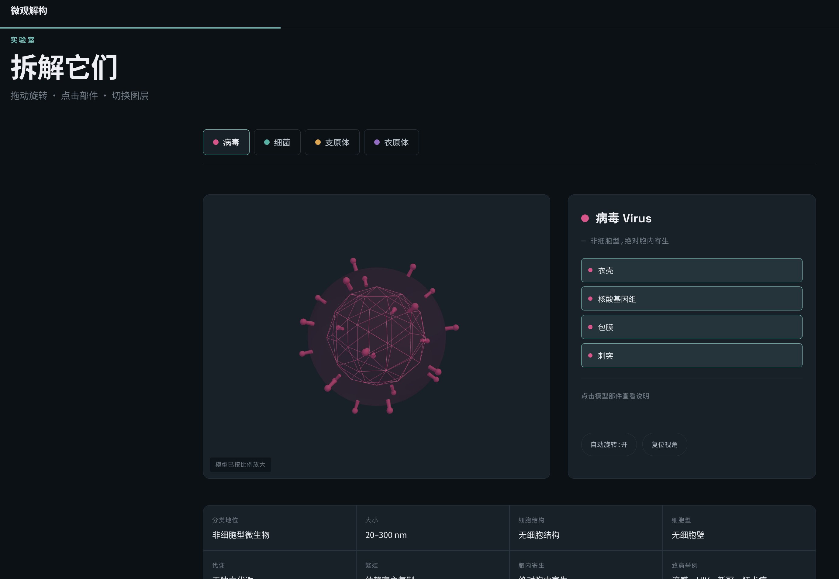 GLM 5.2 生成的主页面截图